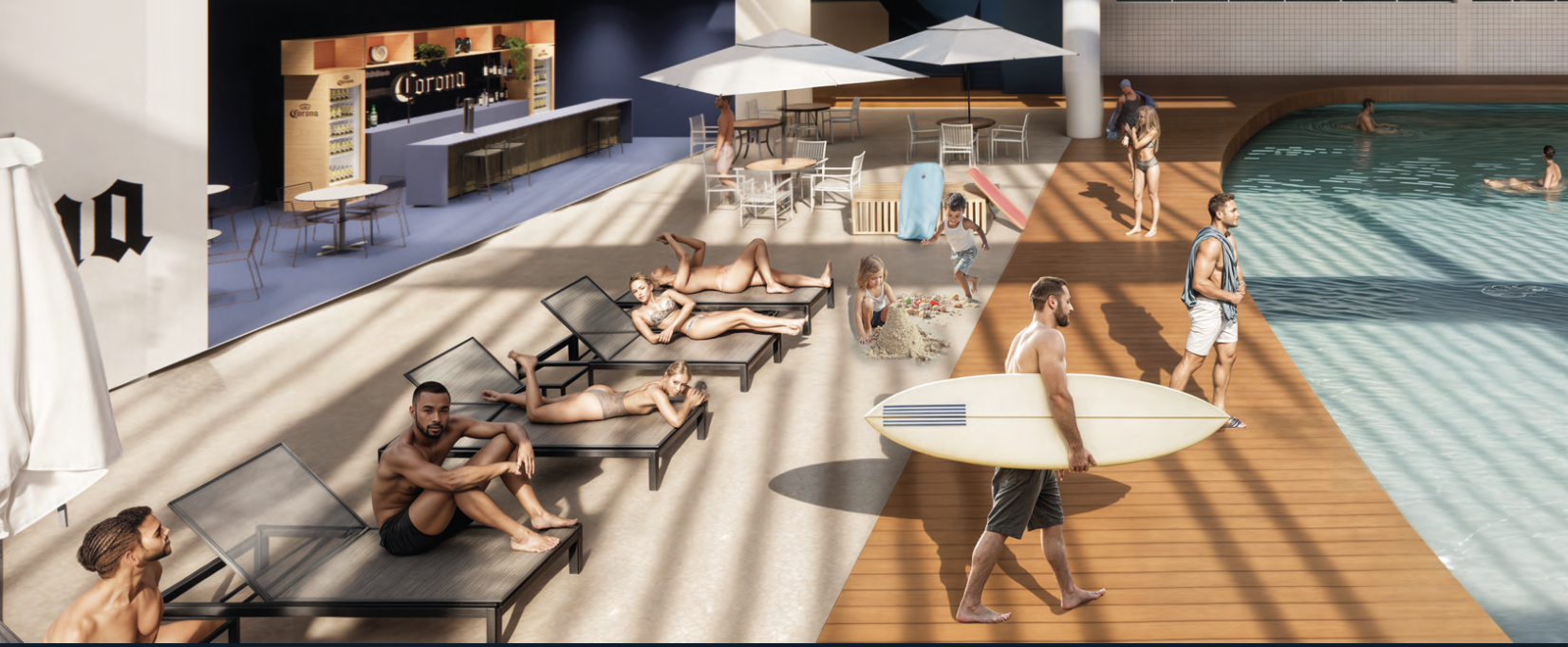 Praia Privativa — Surf Center Ribeirão Preto