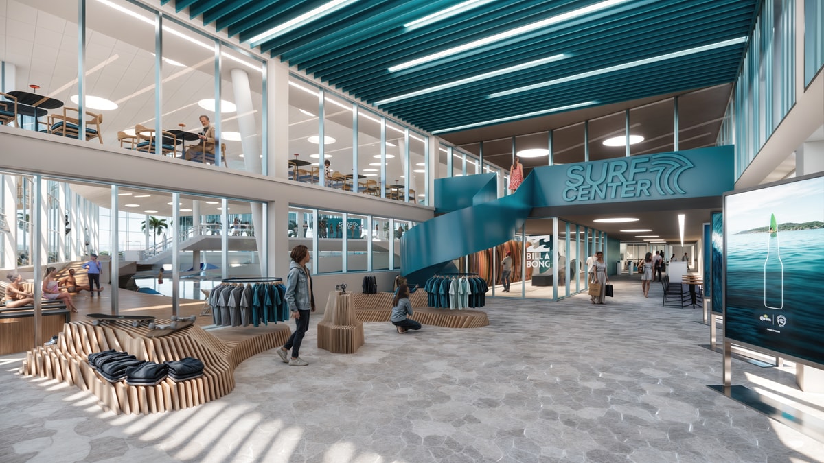 Surf Center São Paulo - Lobby e Surf Shop